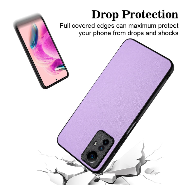 For Xiaomi Redmi Note 12S 4G Global R20 Leather Pattern Phone Single Case