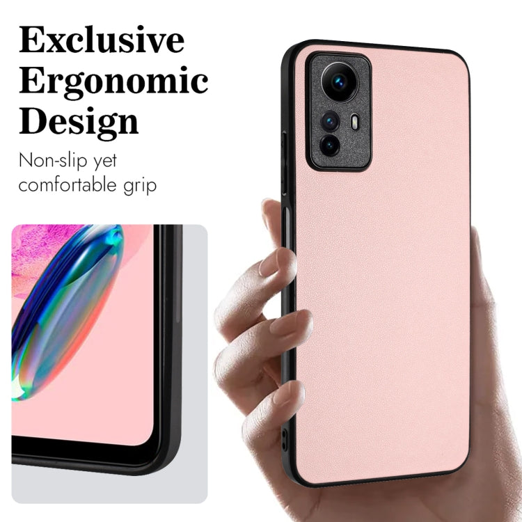 For Xiaomi Redmi Note 12S 4G Global R20 Leather Pattern Phone Single Case