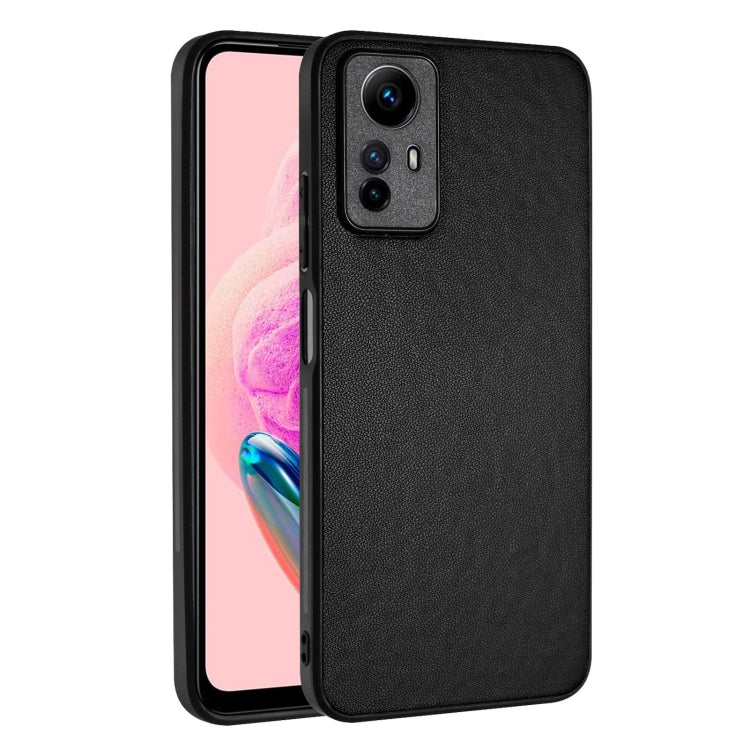For Xiaomi Redmi Note 12S 4G Global R20 Leather Pattern Phone Single Case