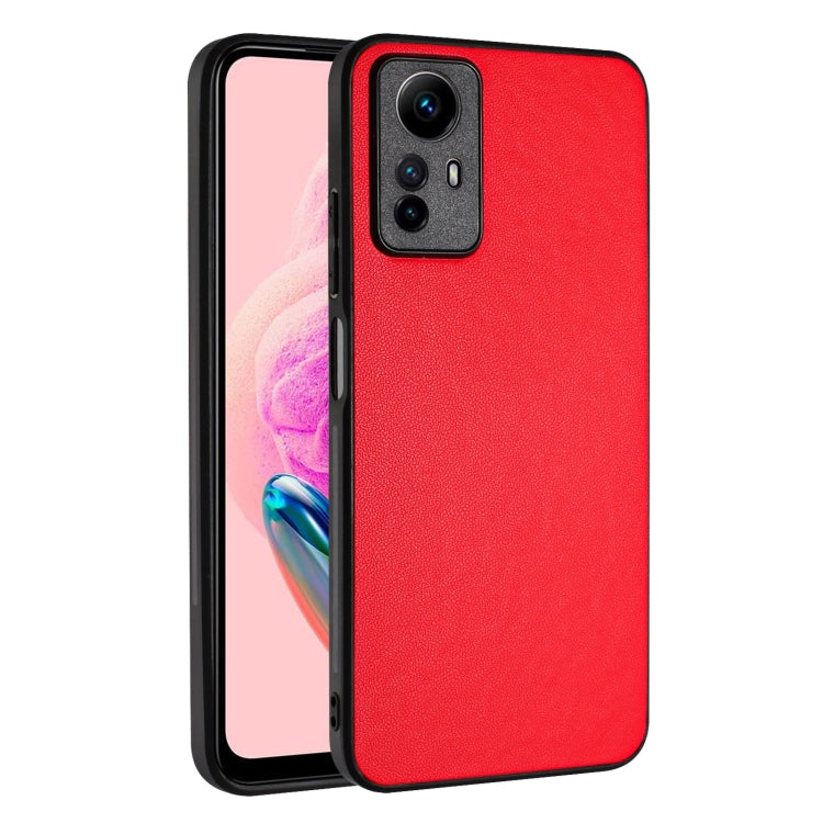 For Xiaomi Redmi Note 12S 4G Global R20 Leather Pattern Phone Single Case