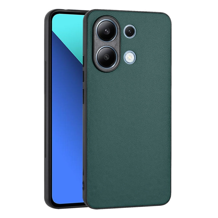 For Xiaomi Redmi Note 13 4G Global R20 Leather Pattern Phone Single Case