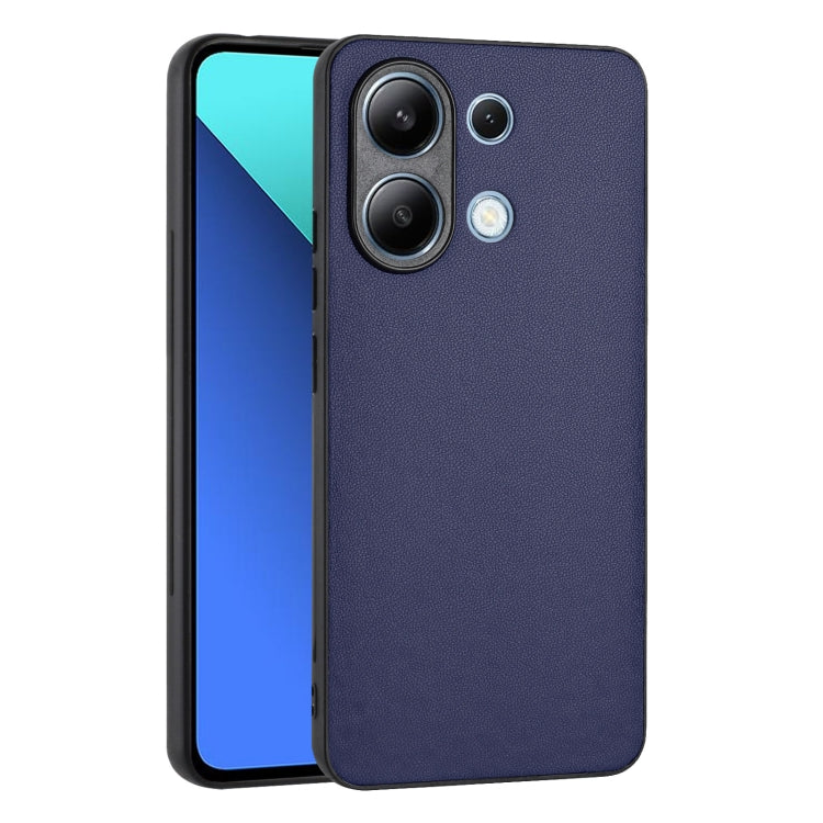 For Xiaomi Redmi Note 13 4G Global R20 Leather Pattern Phone Single Case