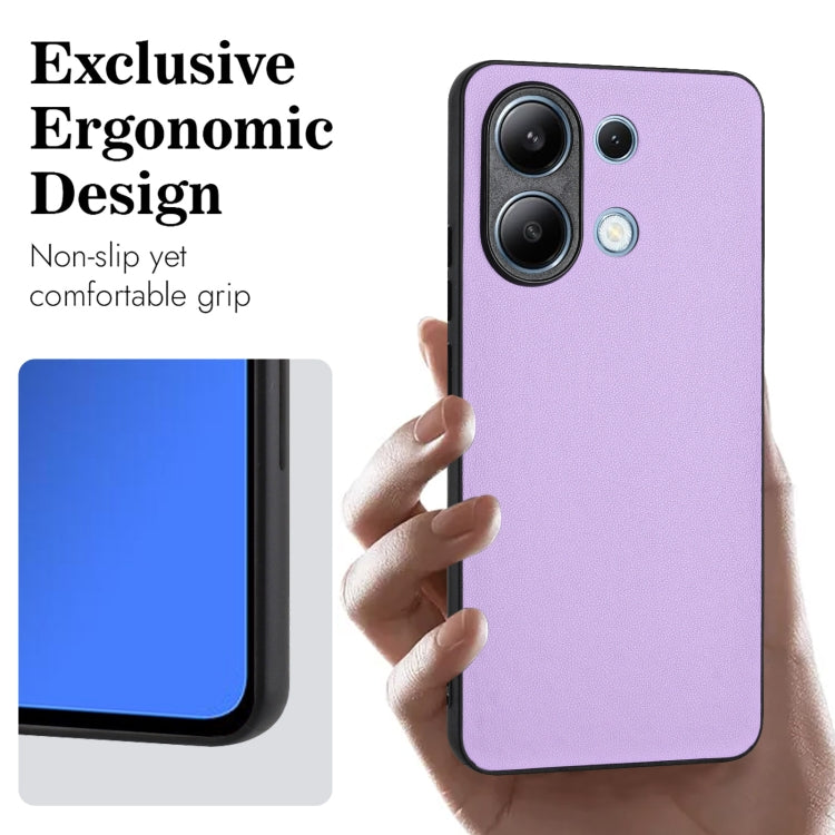 For Xiaomi Redmi Note 13 4G Global R20 Leather Pattern Phone Single Case