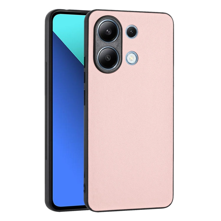 For Xiaomi Redmi Note 13 4G Global R20 Leather Pattern Phone Single Case