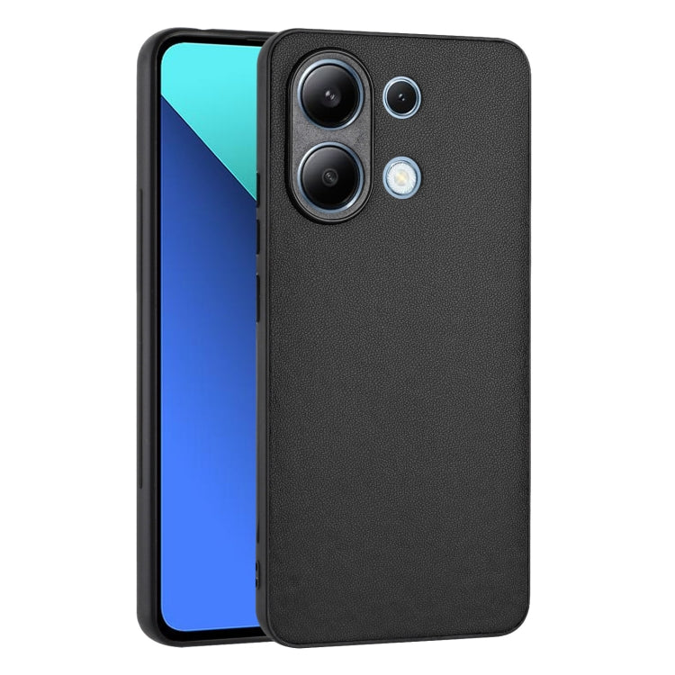 For Xiaomi Redmi Note 13 4G Global R20 Leather Pattern Phone Single Case