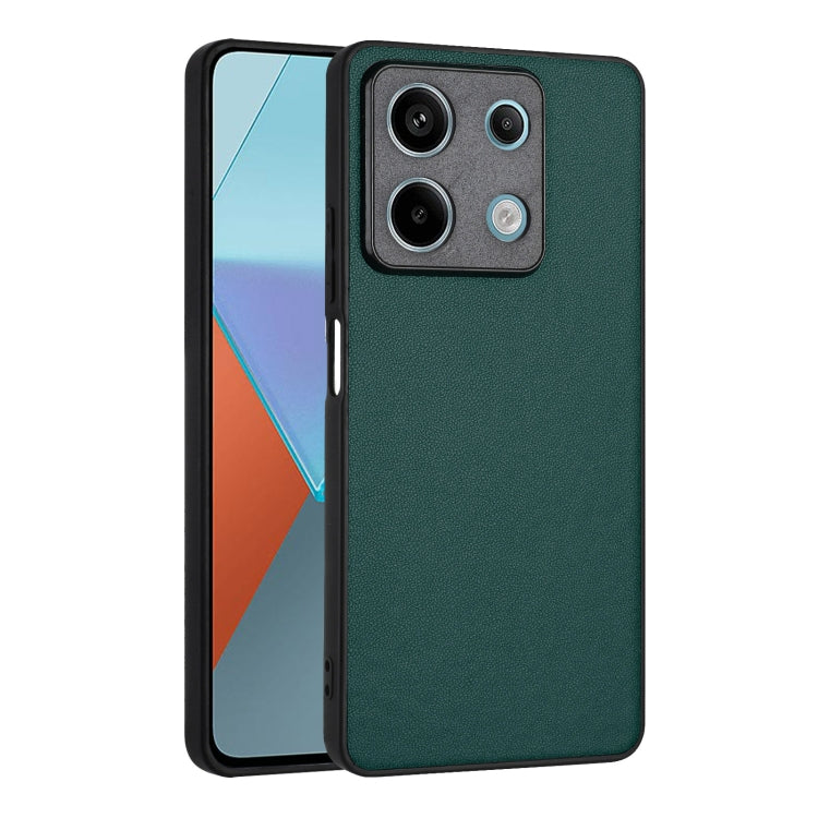 For Xiaomi Redmi Note 13 5G Global R20 Leather Pattern Phone Single Case