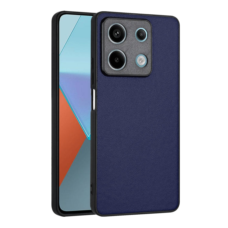 For Xiaomi Redmi Note 13 5G Global R20 Leather Pattern Phone Single Case