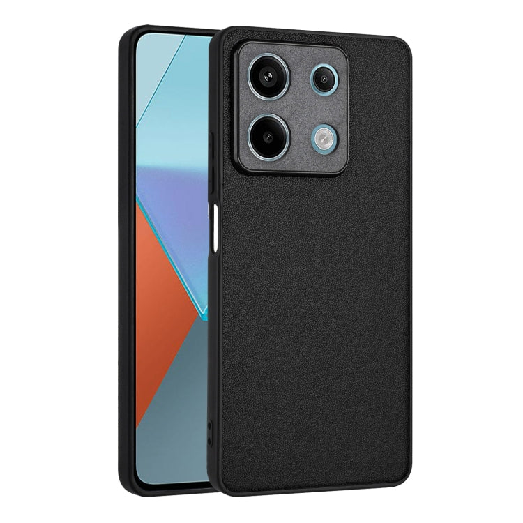 For Xiaomi Redmi Note 13 5G Global R20 Leather Pattern Phone Single Case