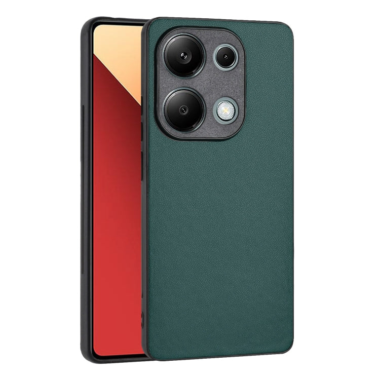 For Xiaomi Redmi Note 13 Pro 4G Global R20 Leather Pattern Phone Single Case