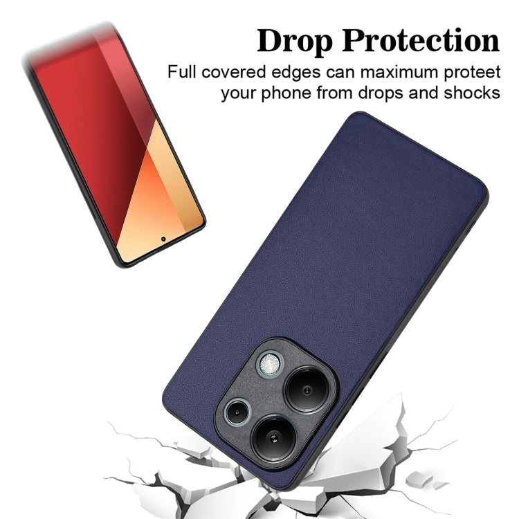 For Xiaomi Redmi Note 13 Pro 4G Global R20 Leather Pattern Phone Single Case