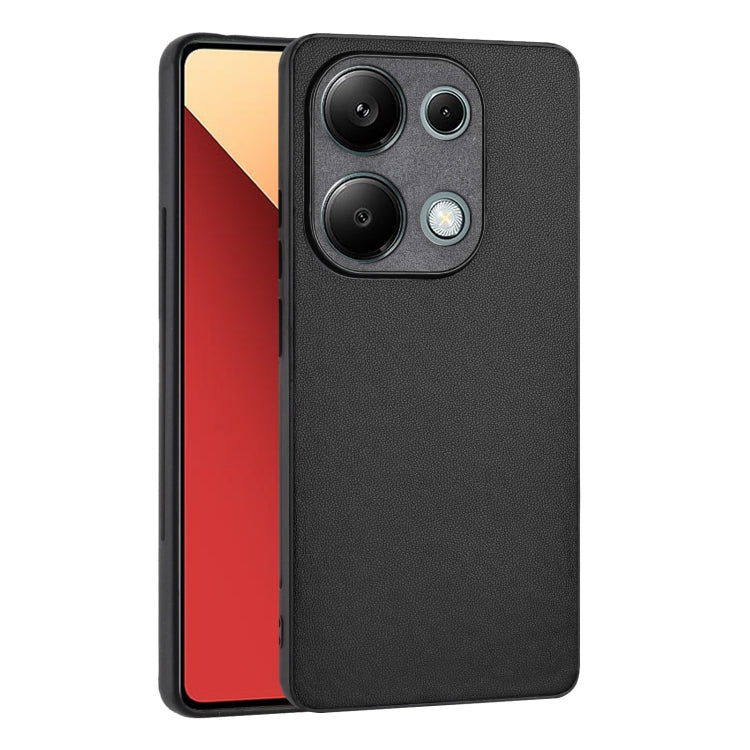 For Xiaomi Redmi Note 13 Pro 4G Global R20 Leather Pattern Phone Single Case