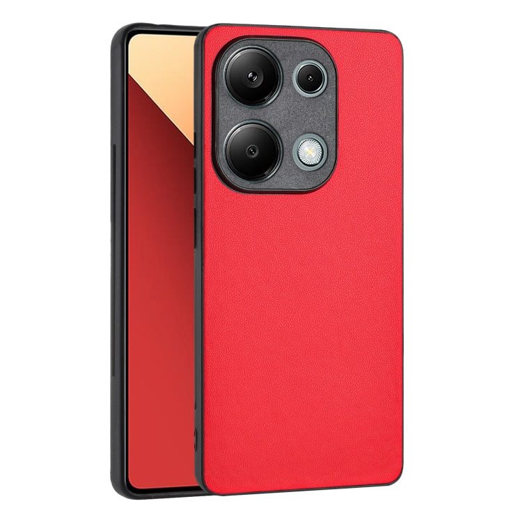For Xiaomi Redmi Note 13 Pro 4G Global R20 Leather Pattern Phone Single Case