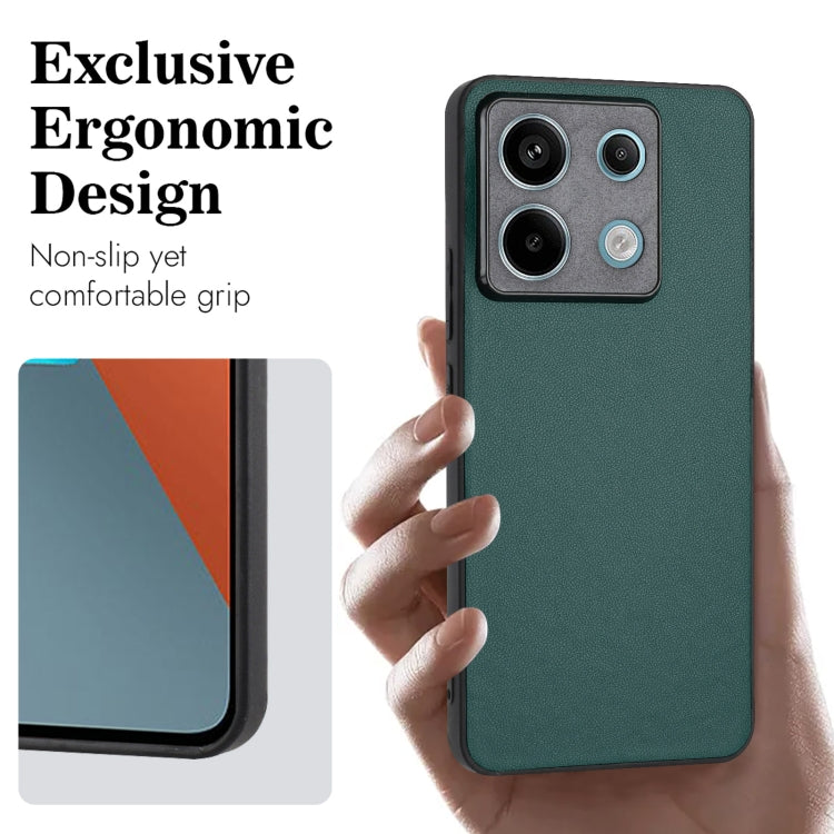 For Xiaomi Redmi Note 13 Pro 5G Global R20 Leather Pattern Phone Single Case