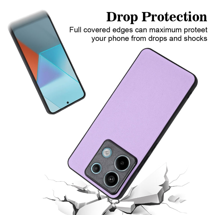 For Xiaomi Redmi Note 13 Pro 5G Global R20 Leather Pattern Phone Single Case