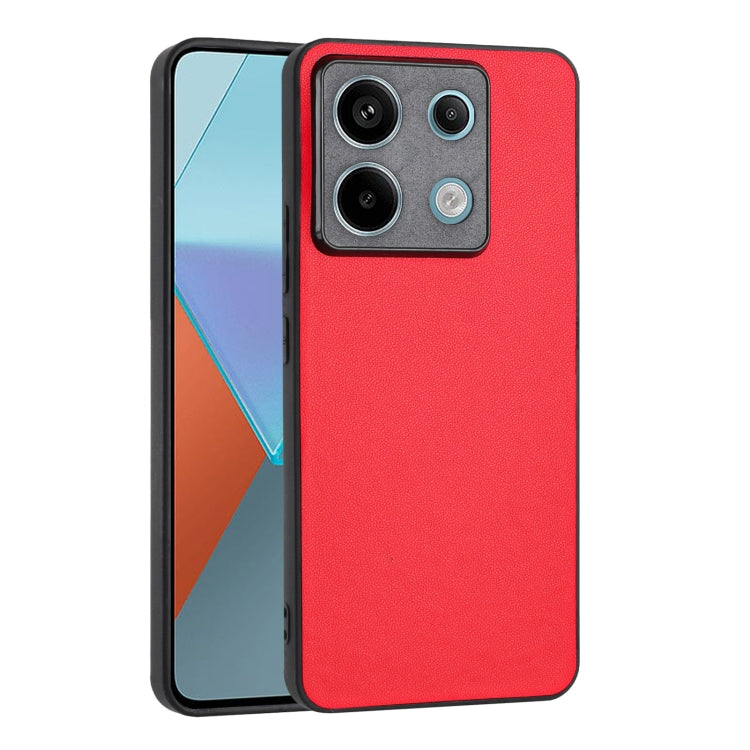 For Xiaomi Redmi Note 13 Pro 5G Global R20 Leather Pattern Phone Single Case