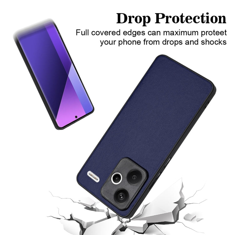For Xiaomi Redmi Note 13 Pro+ Global R20 Leather Pattern Phone Single Case