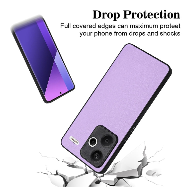 For Xiaomi Redmi Note 13 Pro+ Global R20 Leather Pattern Phone Single Case