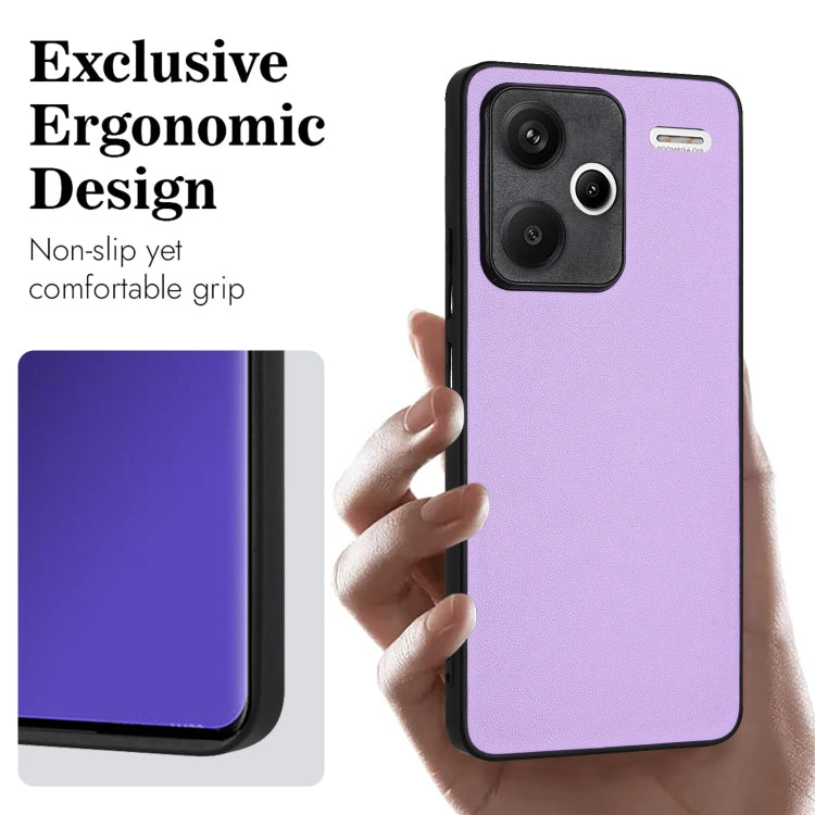 For Xiaomi Redmi Note 13 Pro+ Global R20 Leather Pattern Phone Single Case