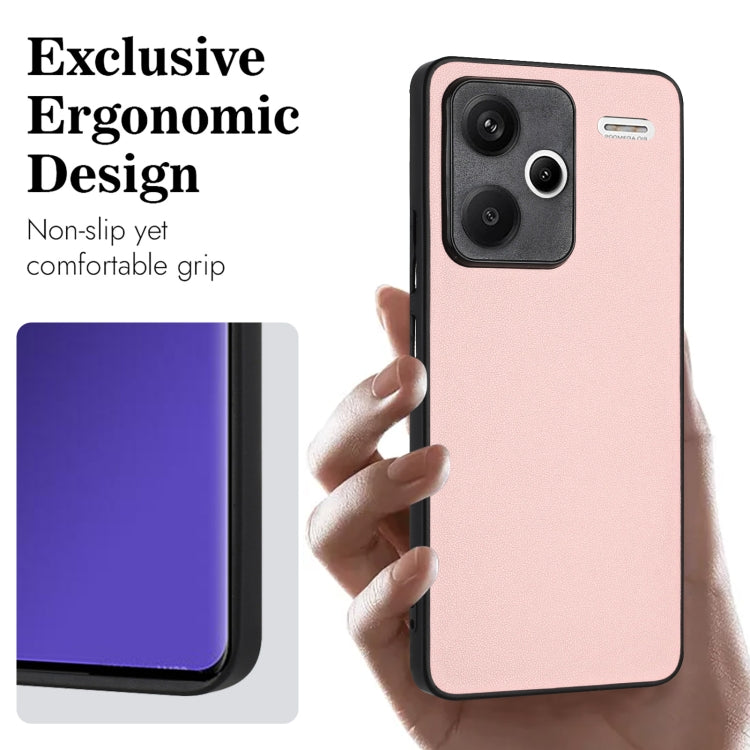 For Xiaomi Redmi Note 13 Pro+ Global R20 Leather Pattern Phone Single Case