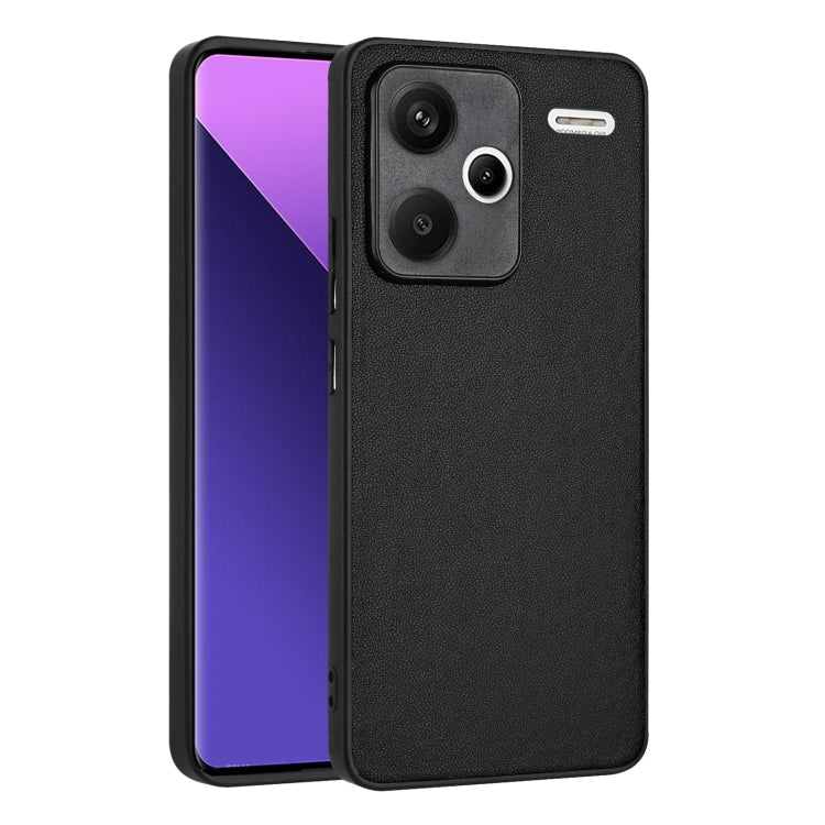 For Xiaomi Redmi Note 13 Pro+ Global R20 Leather Pattern Phone Single Case
