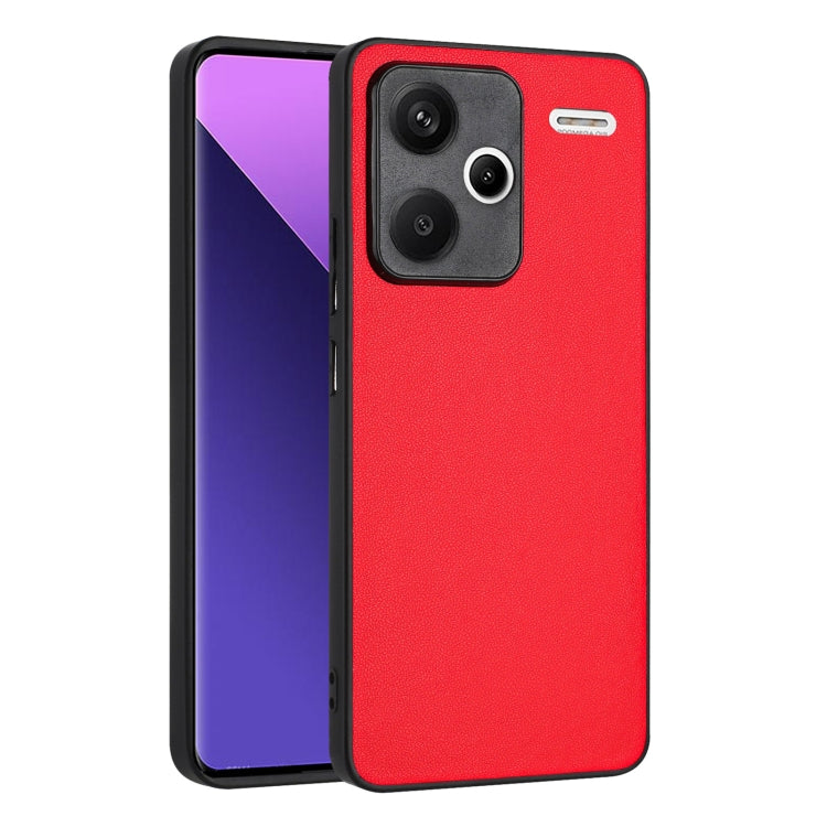 For Xiaomi Redmi Note 13 Pro+ Global R20 Leather Pattern Phone Single Case