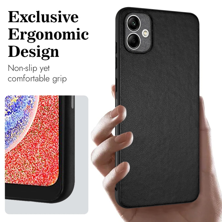 For Samsung Galaxy A04 4G R20 Leather Pattern Phone Single Case