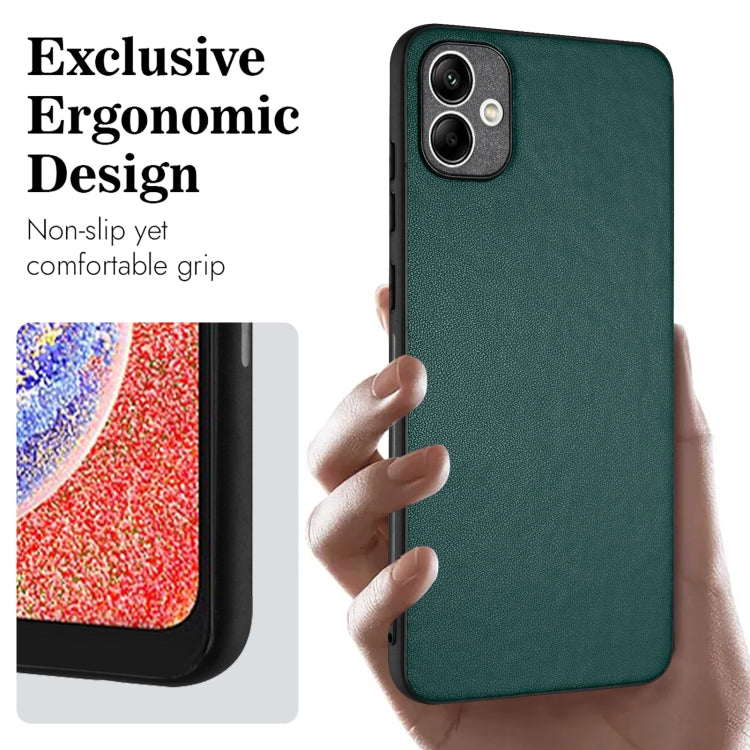 For Samsung Galaxy A04e 4G/M04 4G/F04 4G R20 Leather Pattern Phone Single Case