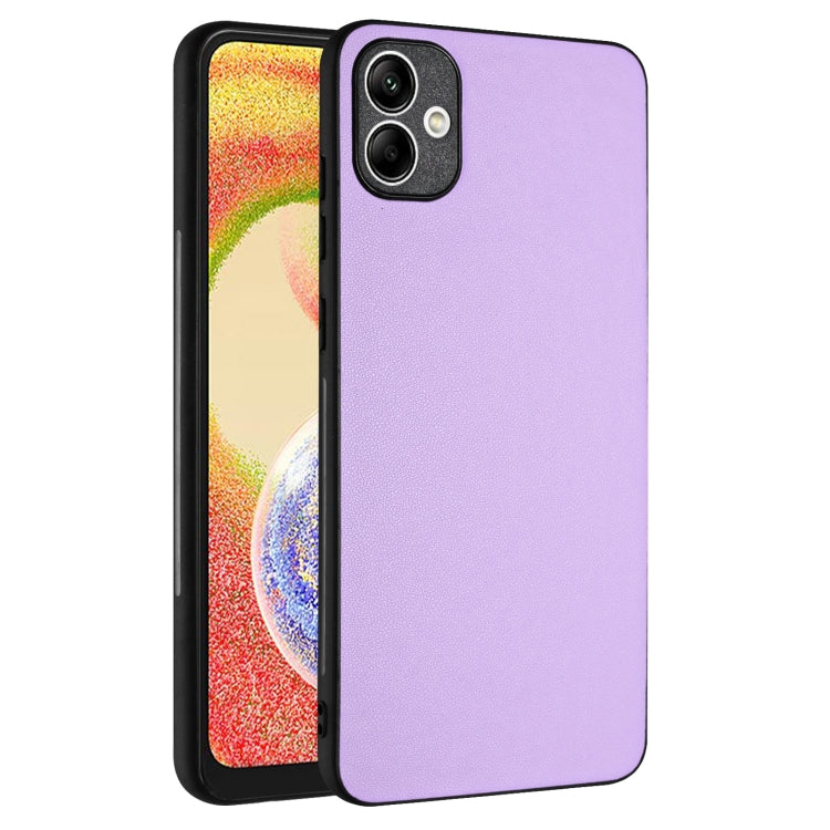For Samsung Galaxy A04e 4G/M04 4G/F04 4G R20 Leather Pattern Phone Single Case