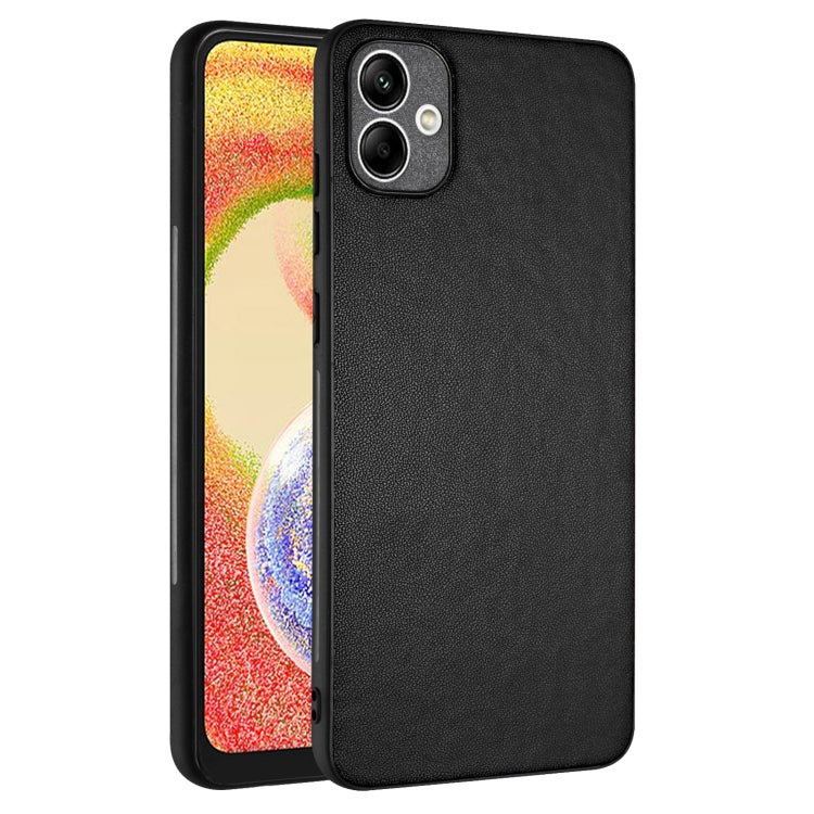 For Samsung Galaxy A04e 4G/M04 4G/F04 4G R20 Leather Pattern Phone Single Case