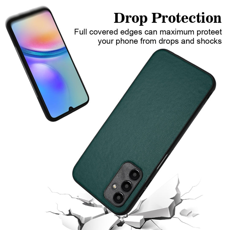 For Samsung Galaxy A05s 4G Global R20 Leather Pattern Phone Single Case