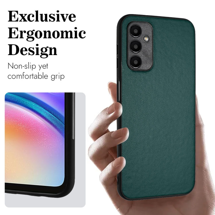 For Samsung Galaxy A05s 4G Global R20 Leather Pattern Phone Single Case