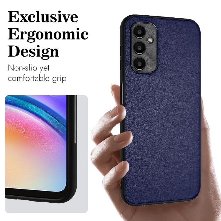 For Samsung Galaxy A05s 4G Global R20 Leather Pattern Phone Single Case
