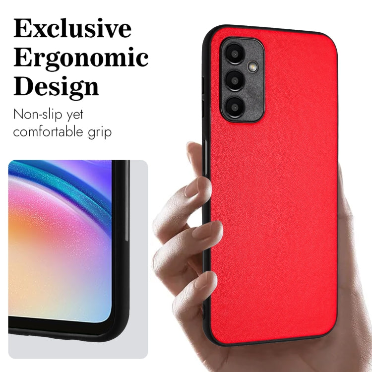 For Samsung Galaxy A05s 4G Global R20 Leather Pattern Phone Single Case