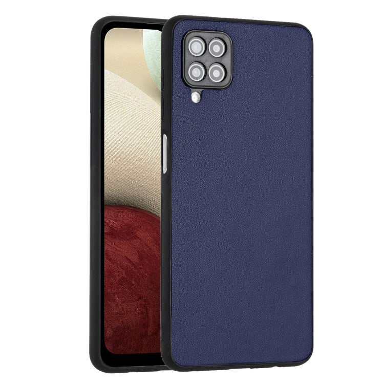 For Samsung Galaxy A12 R20 Leather Pattern Phone Single Case
