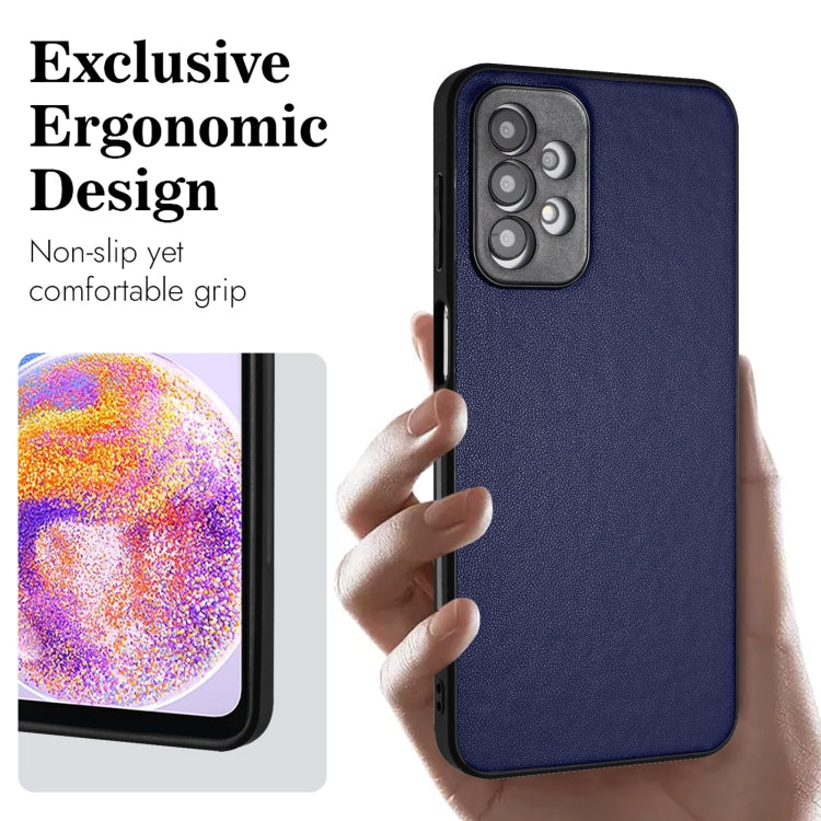 For Samsung Galaxy A13 4G R20 Leather Pattern Phone Single Case