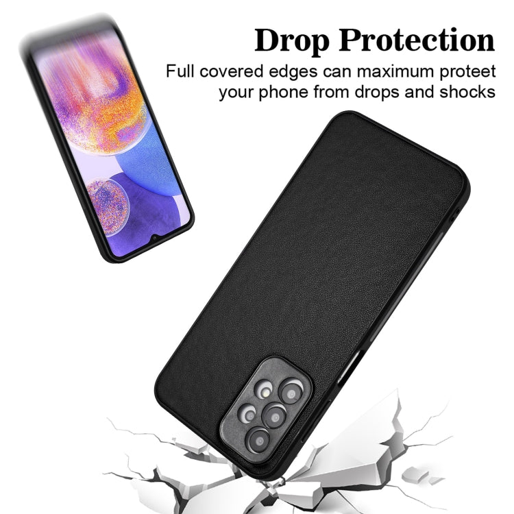 For Samsung Galaxy A13 4G R20 Leather Pattern Phone Single Case