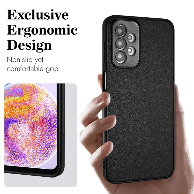 For Samsung Galaxy A13 4G R20 Leather Pattern Phone Single Case