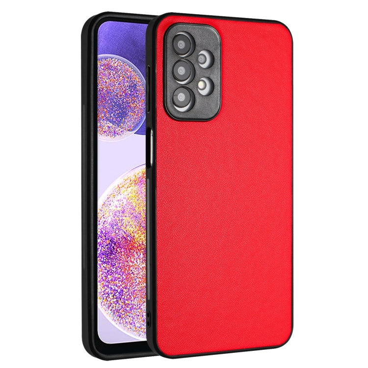 For Samsung Galaxy A13 4G R20 Leather Pattern Phone Single Case