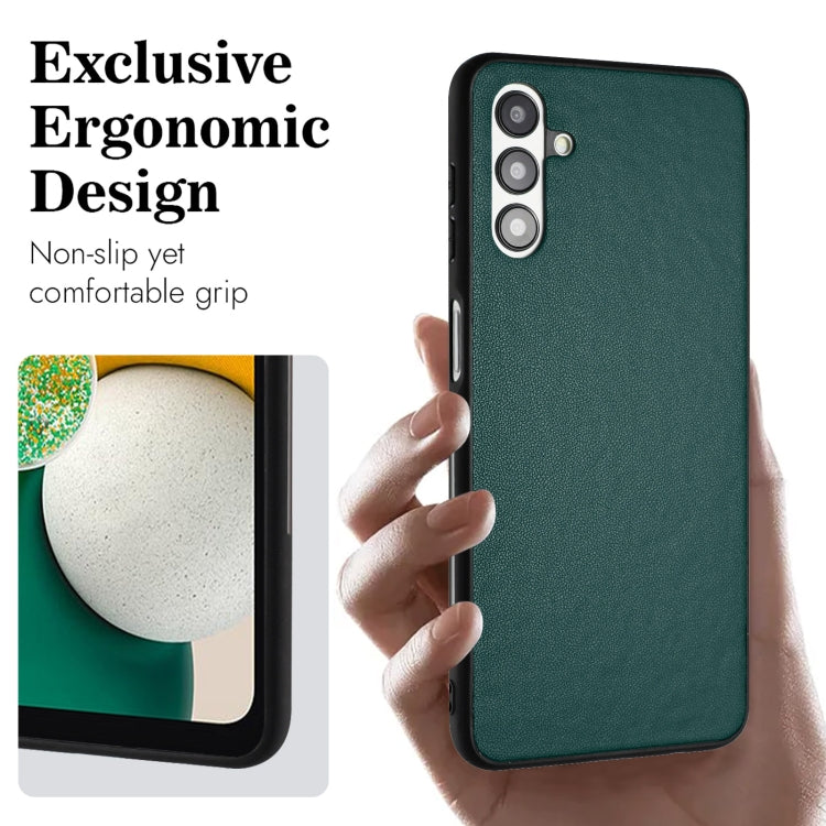 For Samsung Galaxy A13 5G/A04s R20 Leather Pattern Phone Single Case