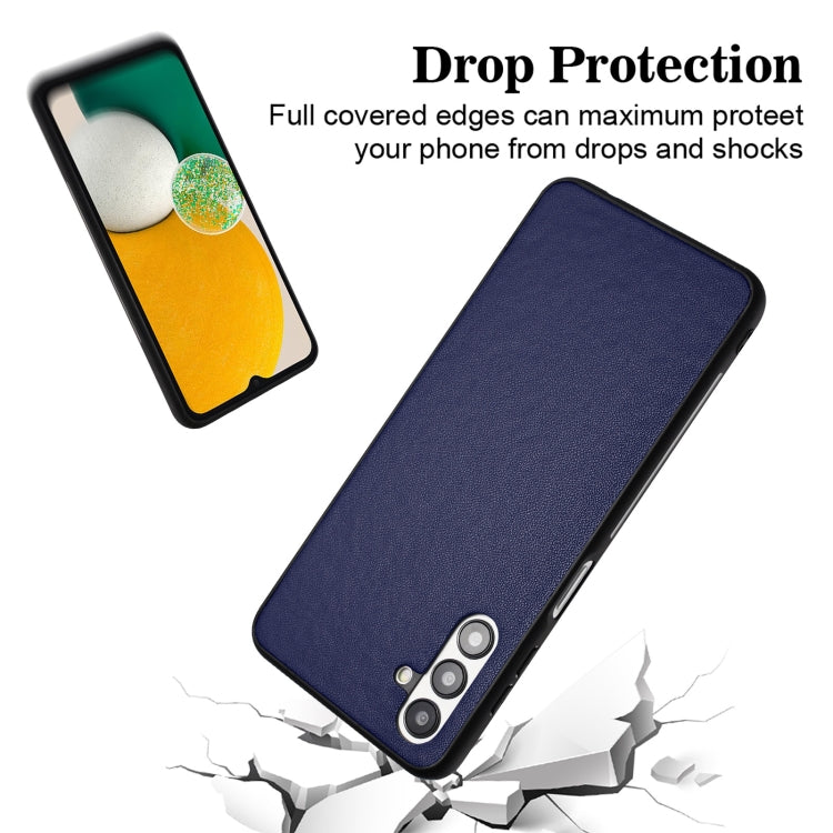 For Samsung Galaxy A13 5G/A04s R20 Leather Pattern Phone Single Case