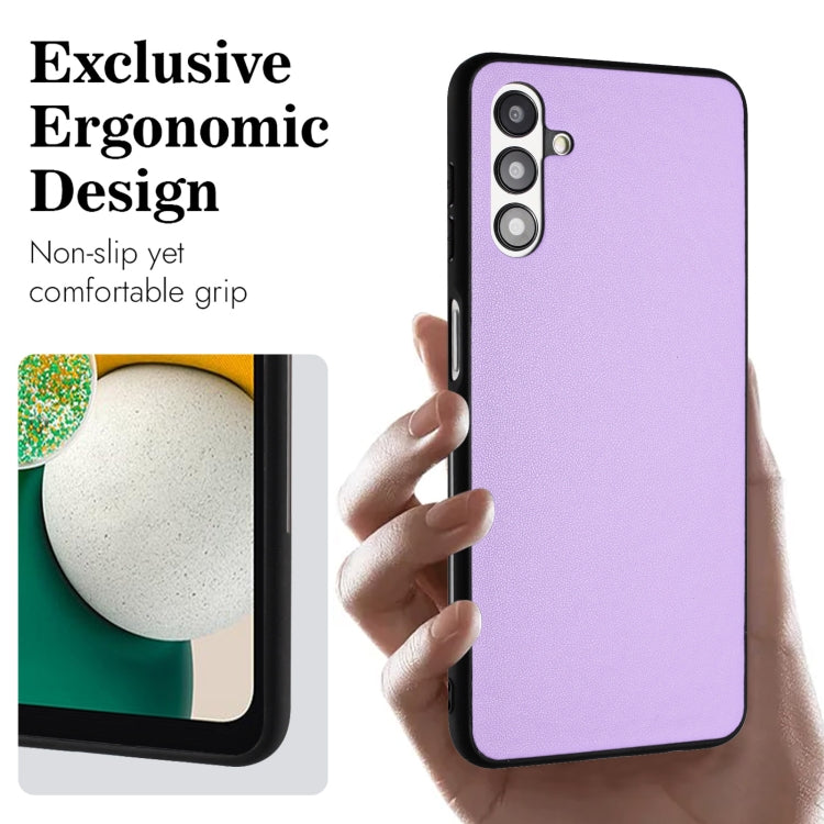 For Samsung Galaxy A13 5G/A04s R20 Leather Pattern Phone Single Case