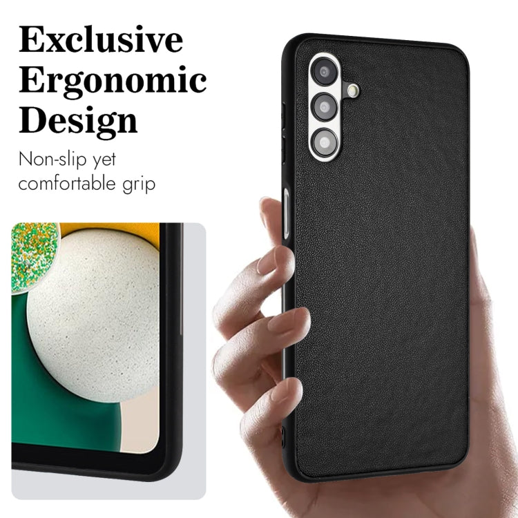 For Samsung Galaxy A13 5G/A04s R20 Leather Pattern Phone Single Case