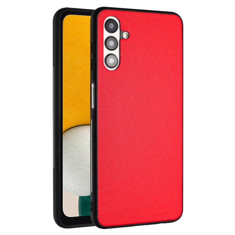 For Samsung Galaxy A13 5G/A04s R20 Leather Pattern Phone Single Case