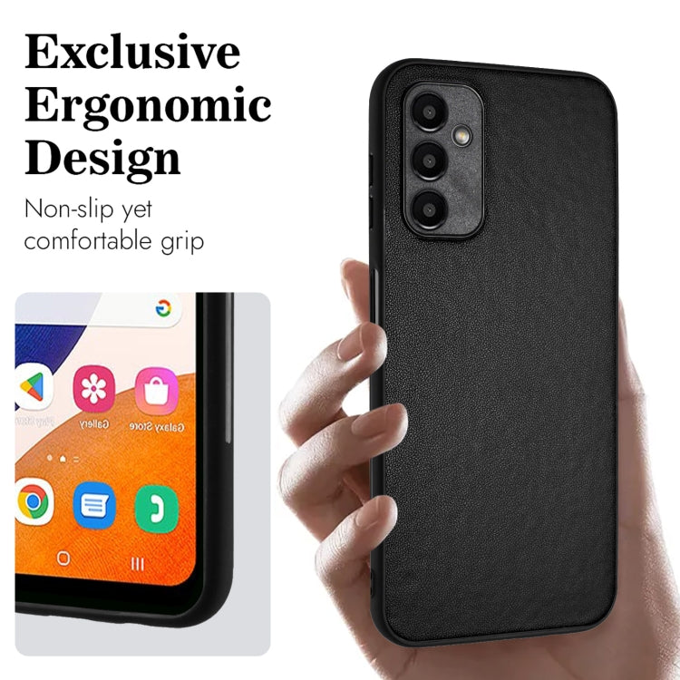 For Samsung Galaxy A14 5G R20 Leather Pattern Phone Single Case