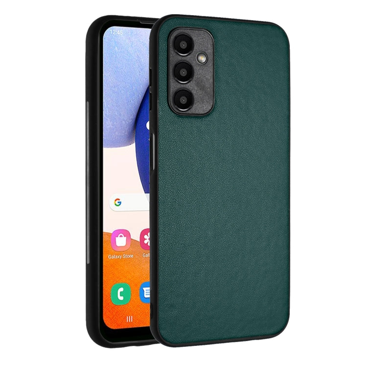For Samsung Galaxy A15 4G Global R20 Leather Pattern Phone Single Case