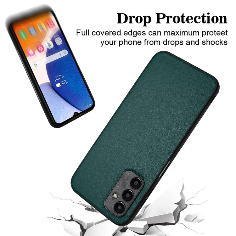 For Samsung Galaxy A15 4G Global R20 Leather Pattern Phone Single Case