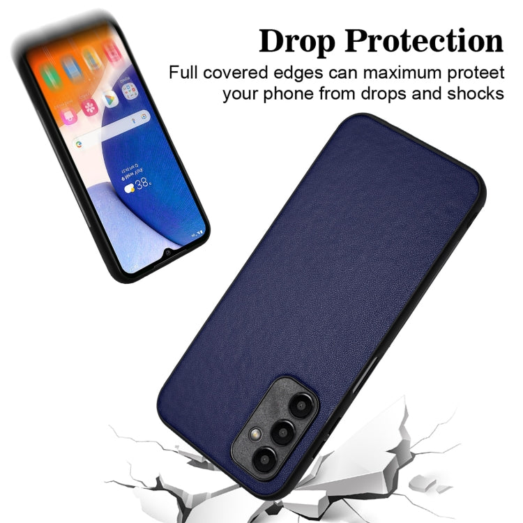 For Samsung Galaxy A15 4G Global R20 Leather Pattern Phone Single Case