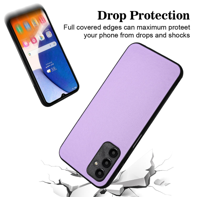 For Samsung Galaxy A15 4G Global R20 Leather Pattern Phone Single Case