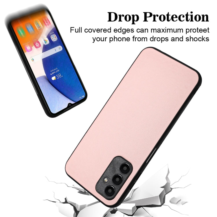 For Samsung Galaxy A15 4G Global R20 Leather Pattern Phone Single Case