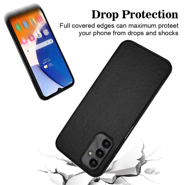For Samsung Galaxy A15 4G Global R20 Leather Pattern Phone Single Case